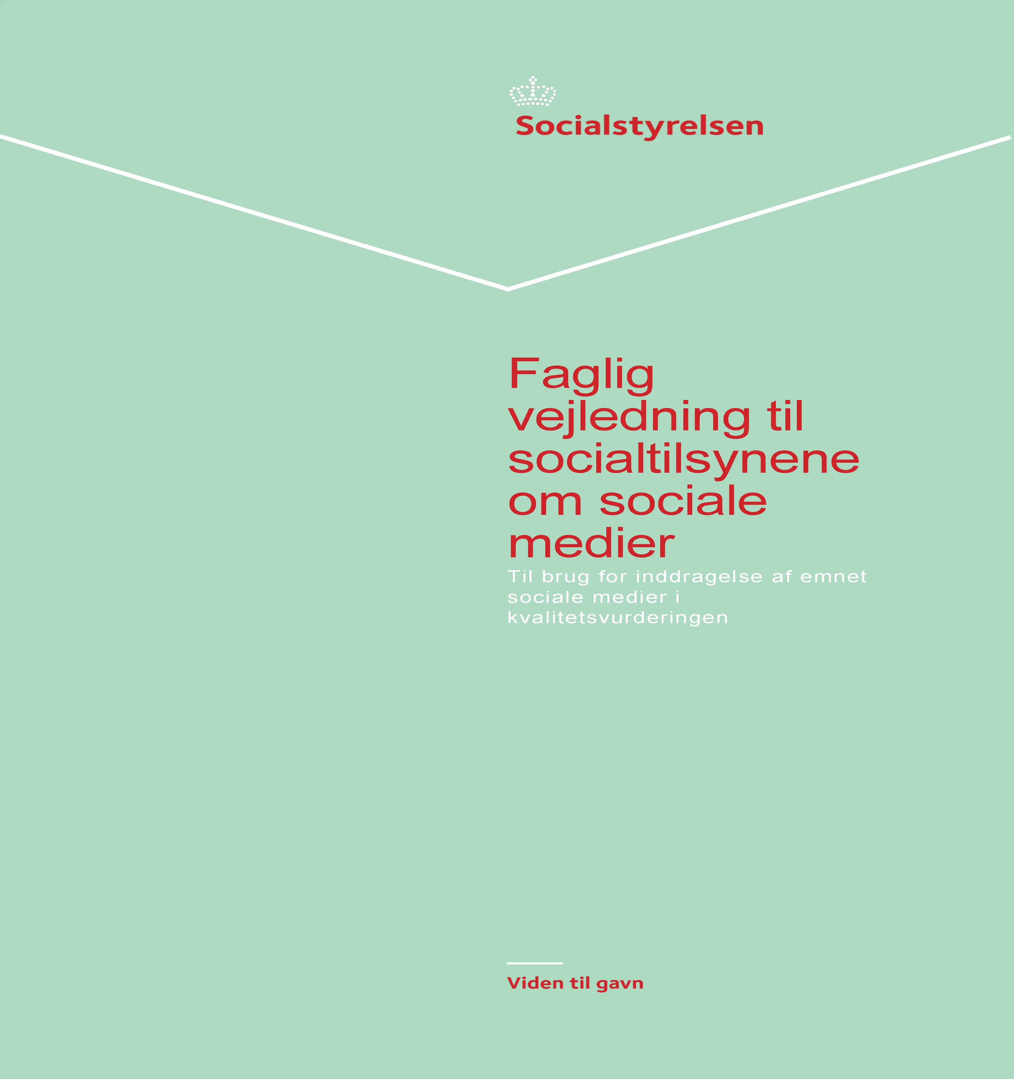 Faglig Vejledning Til Socialtilsynene Om Sociale Medier | Social- Og ...